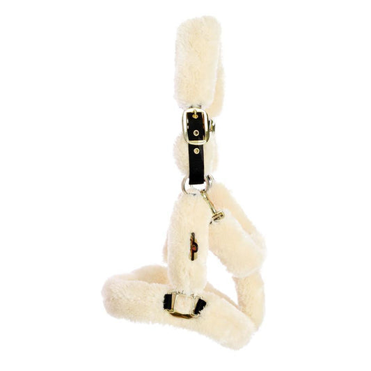 Sheepskin Shipping Halter-Dapple EQ-The Equestrian