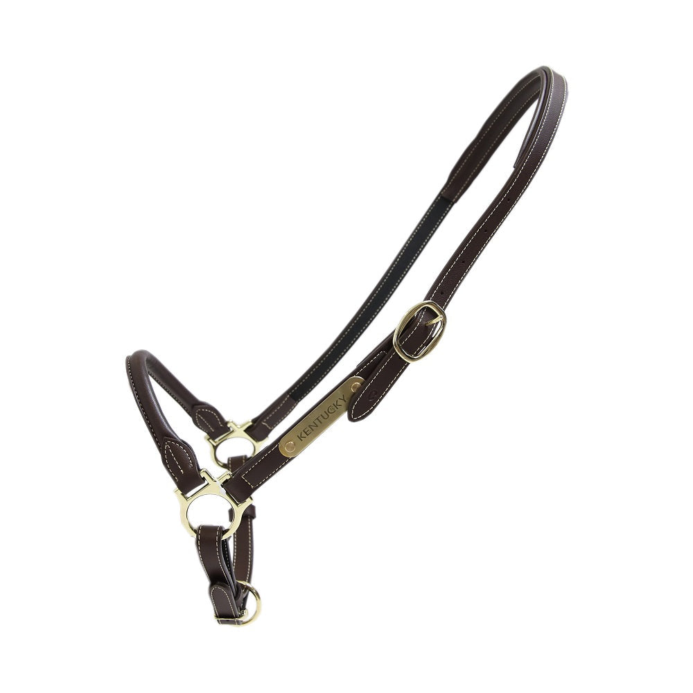 Kentucky Horsewear Leather Grooming Halter-Trailrace Equestrian Outfitters-The Equestrian