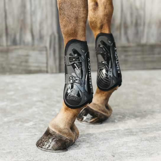 Kentucky Horsewear Tendon Boot Bamboo Elastic-Trailrace Equestrian Outfitters-The Equestrian