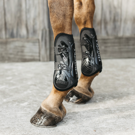 Kentucky Horsewear Tendon Boot Bamboo Elastic-Trailrace Equestrian Outfitters-The Equestrian