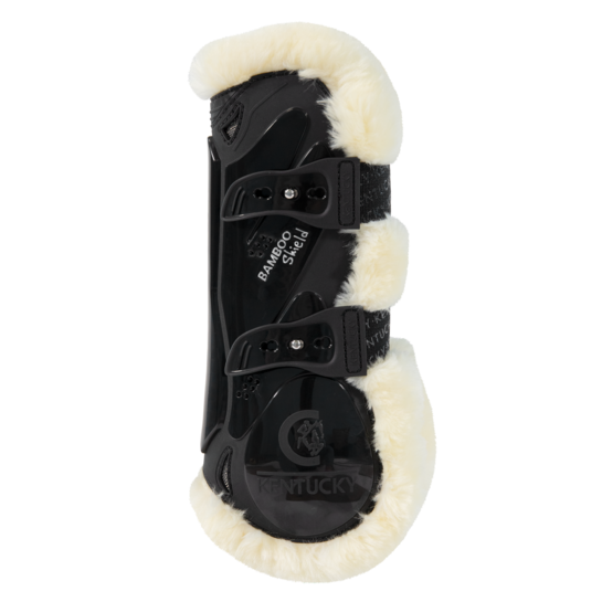 Kentucky Horsewear Vegan Sheepskin Tendon Boot Bamboo - Elastic-Trailrace Equestrian Outfitters-The Equestrian