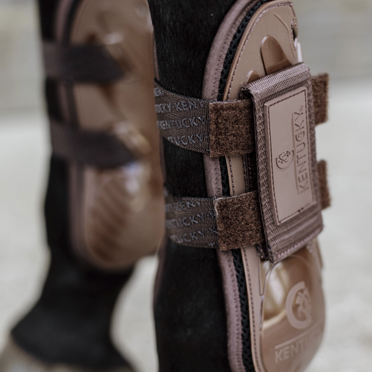 Kentucky Horsewear Tendon Boot Velcro-Trailrace Equestrian Outfitters-The Equestrian