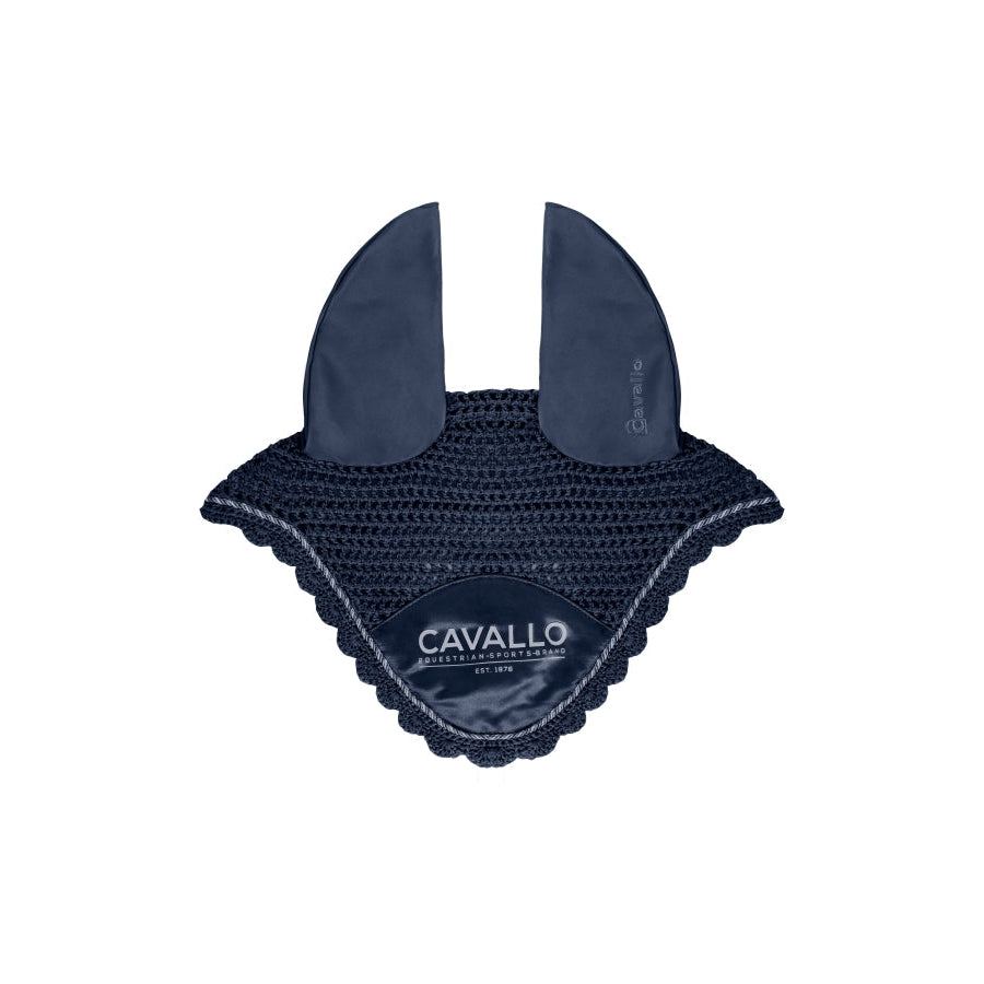 Cavallo HISKE Dark Blue Ear Bonnet - FULL SIZE-Little Equine Co-The Equestrian
