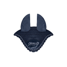Cavallo HISKE Dark Blue Ear Bonnet - FULL SIZE-Little Equine Co-The Equestrian