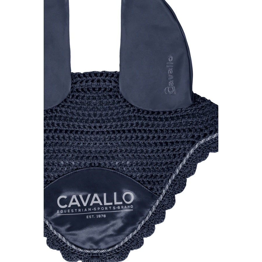 Cavallo HISKE Dark Blue Ear Bonnet - FULL SIZE-Little Equine Co-The Equestrian