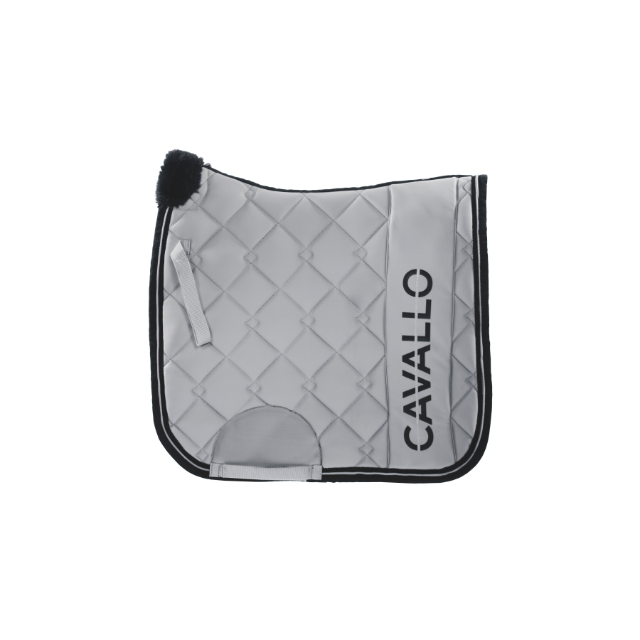 Cloud Grey Cavallo HERLE Saddle Pad-Little Equine Co-The Equestrian