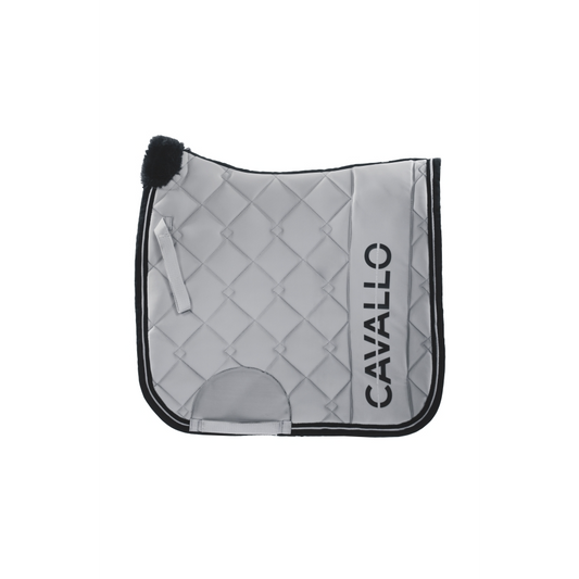 Cloud Grey Cavallo HERLE Saddle Pad-Little Equine Co-The Equestrian