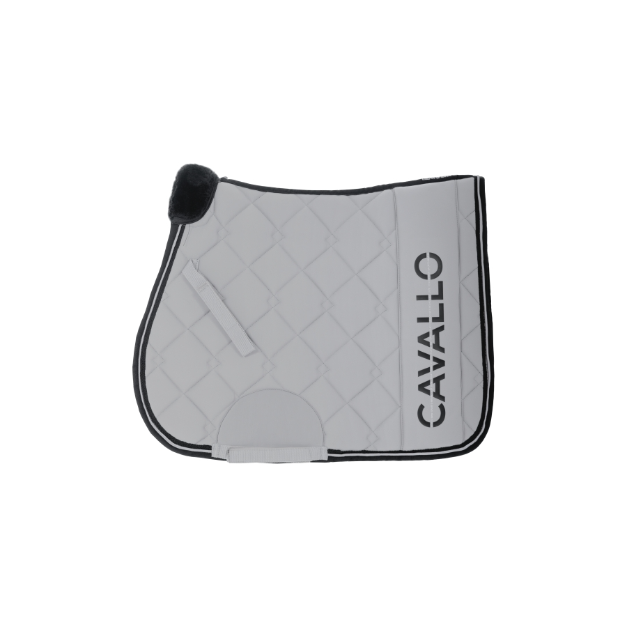 Cloud Grey Cavallo HERLE Saddle Pad-Little Equine Co-The Equestrian