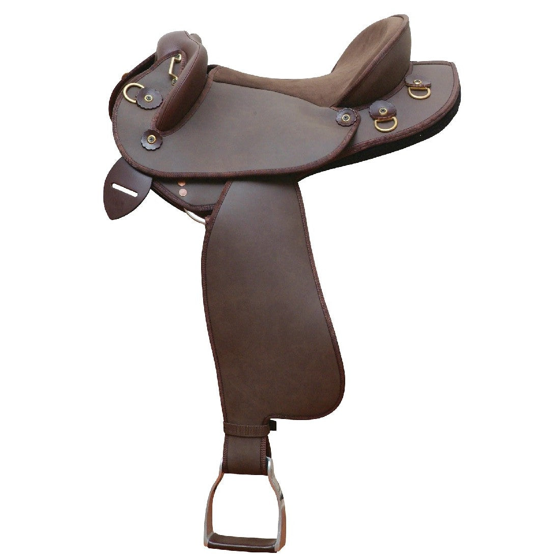 Ammo Pro Half Breed Saddle Brown-Ascot Saddlery-The Equestrian