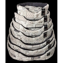 Anteprima Mathilde Bike Dog Bed Grey-Ascot Saddlery-The Equestrian