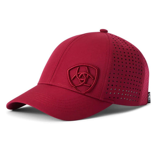 Cap Ariat Tri Factor Uni Red Bud-Ascot Saddlery-The Equestrian