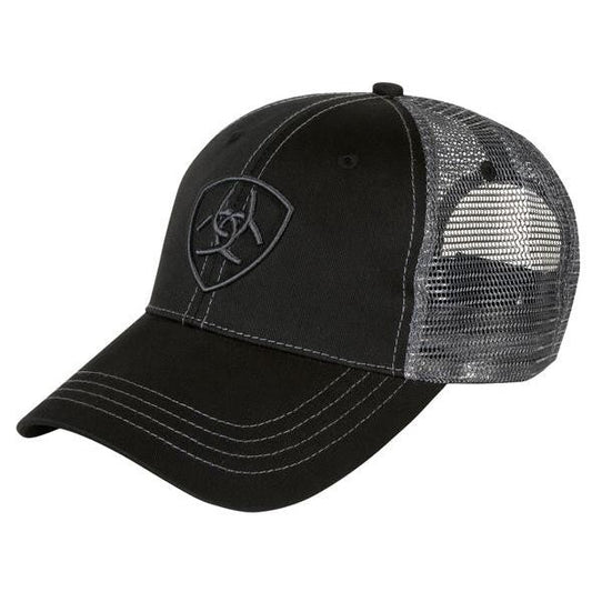 Cap Ariat Truckers Black & Charcoal-Ascot Saddlery-The Equestrian