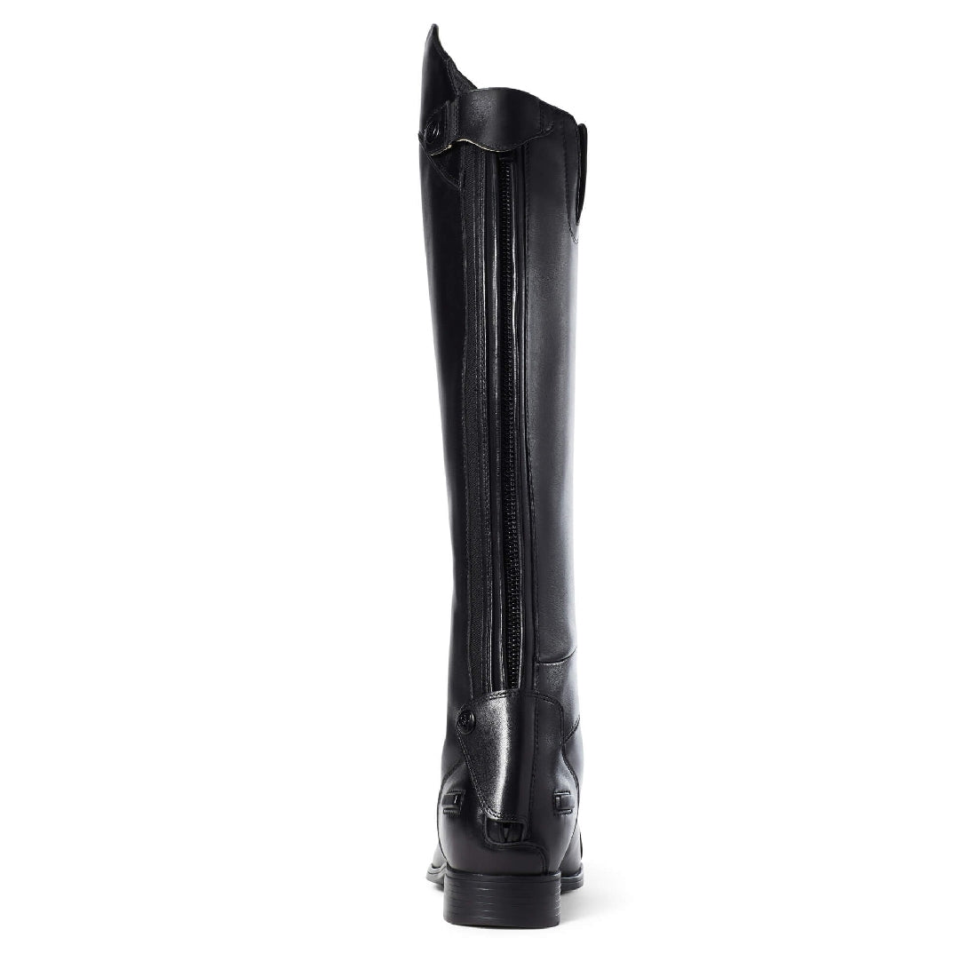 Boots Tall Ariat Field Kinsley Black Ladies-Ascot Saddlery-The Equestrian