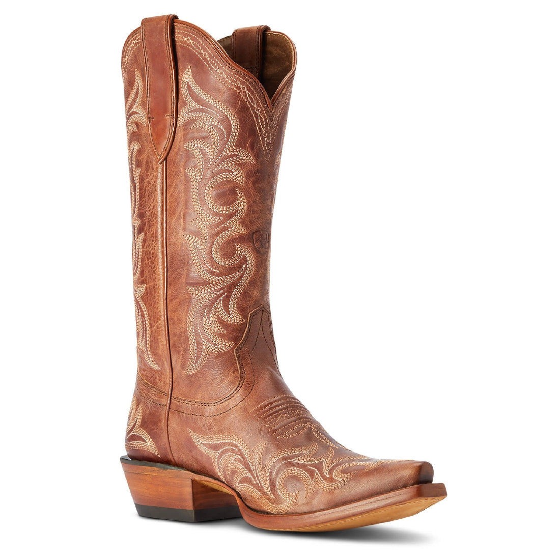 Western Boots Ariat Hazen Whiskey Barrel Ladies-Ascot Saddlery-The Equestrian