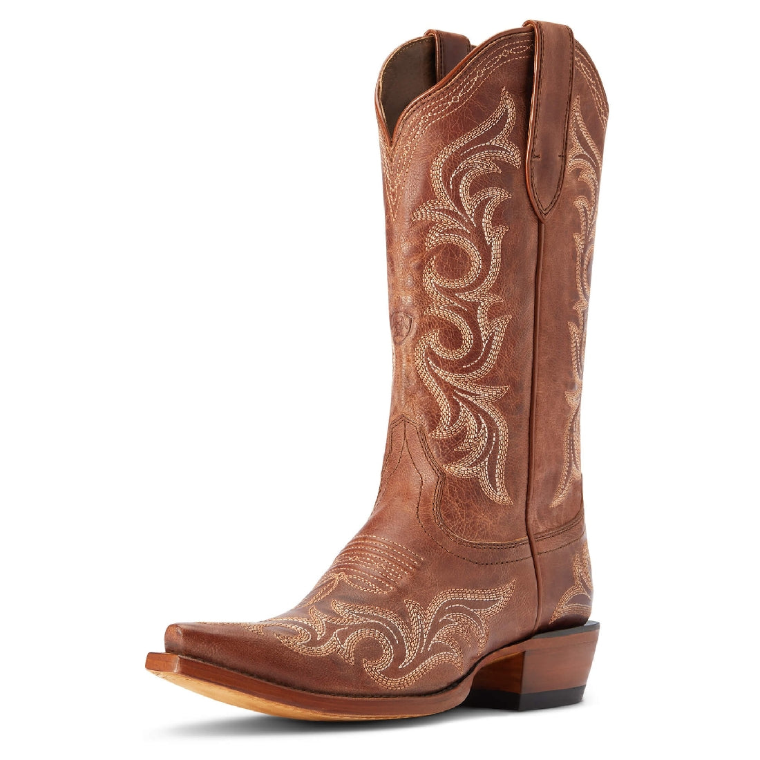 Western Boots Ariat Hazen Whiskey Barrel Ladies-Ascot Saddlery-The Equestrian