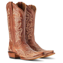 Western Boots Ariat Hazen Whiskey Barrel Ladies-Ascot Saddlery-The Equestrian