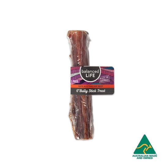 Balanced Life Treat Bully Stick 6inch-Ascot Saddlery-The Equestrian