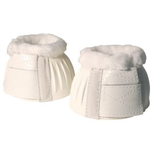 Bell Boots Fleece White-Ascot Saddlery-The Equestrian