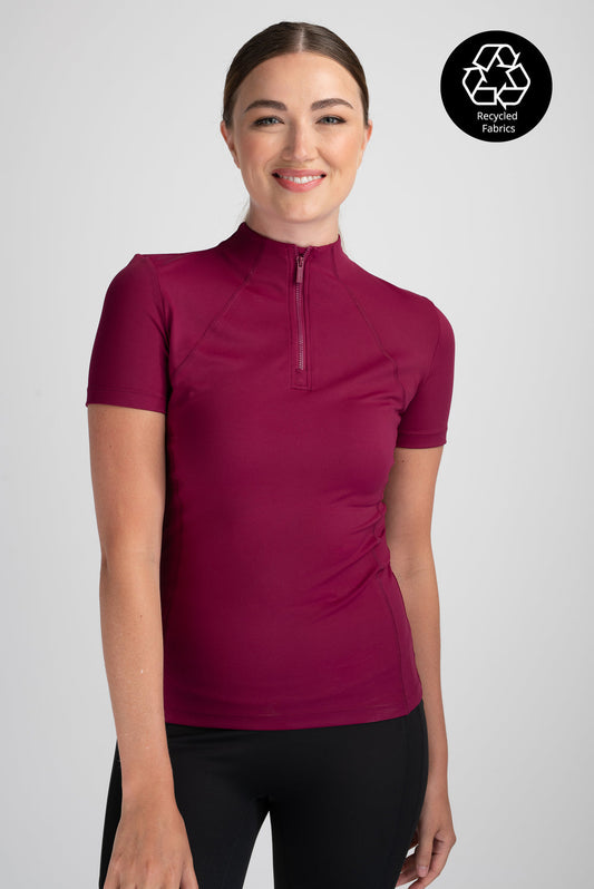 Mochara Short Sleeve Recycled Base Layer-Southern Sport Horses-The Equestrian