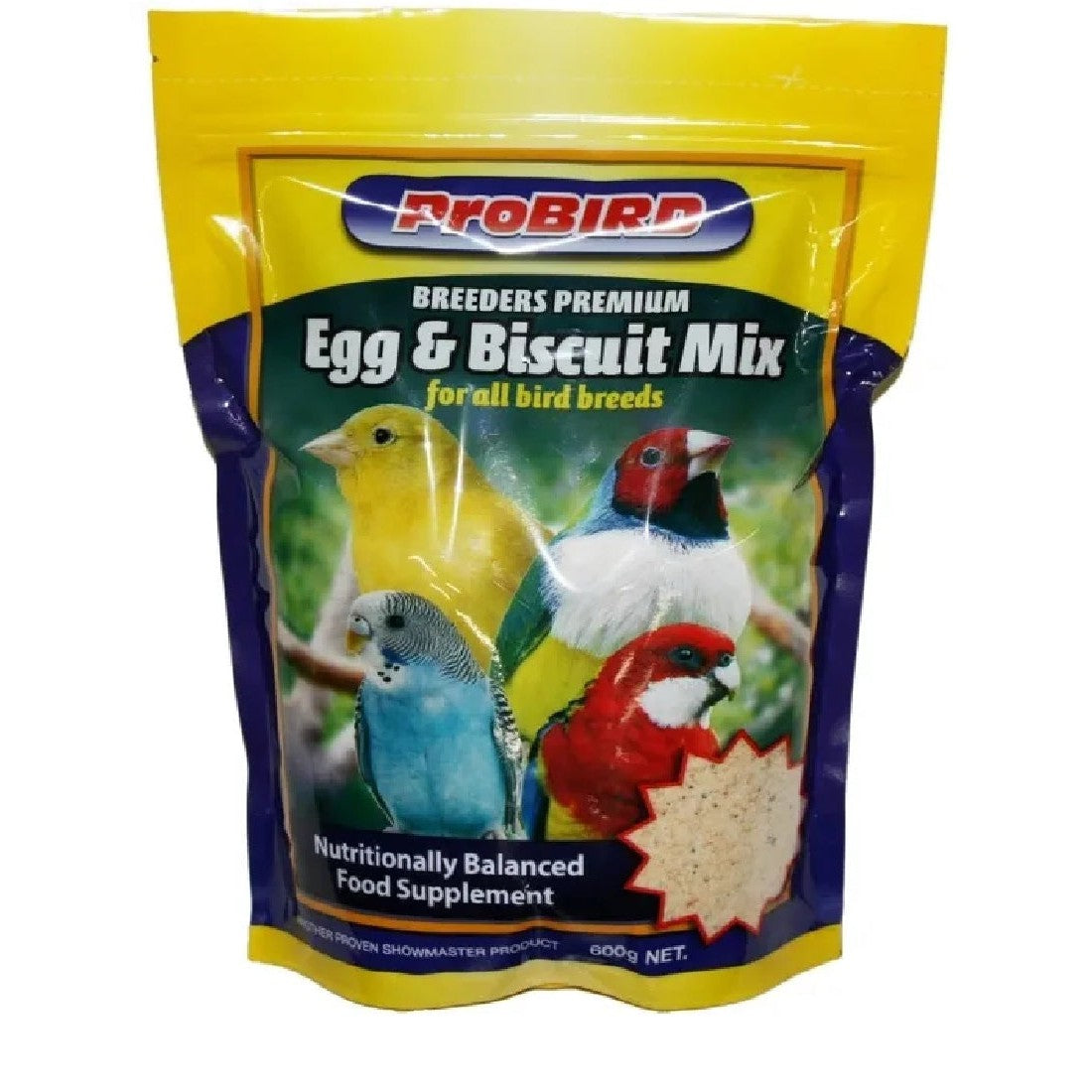 Bird Pro Bird Egg & Biscuit 600gm-Ascot Saddlery-The Equestrian