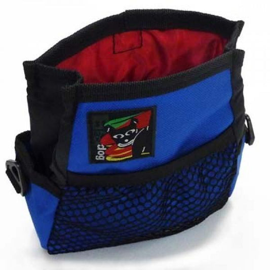Black Dog Treat & Training Tote Bag with Adjustable Belt - Blue-Lucky Pet Supplies-The Equestrian