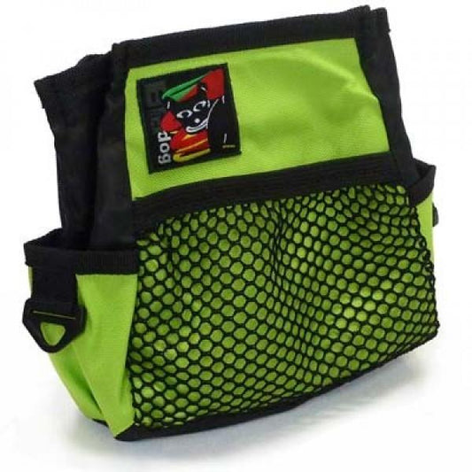Black Dog Treat & Training Tote Bag with Adjustable Belt - Green-Lucky Pet Supplies-The Equestrian