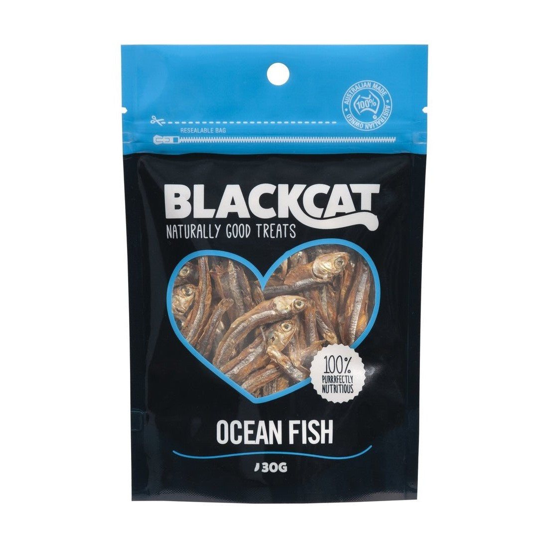 Blackcat Cat Treat Ocean Fish 30gm-Ascot Saddlery-The Equestrian