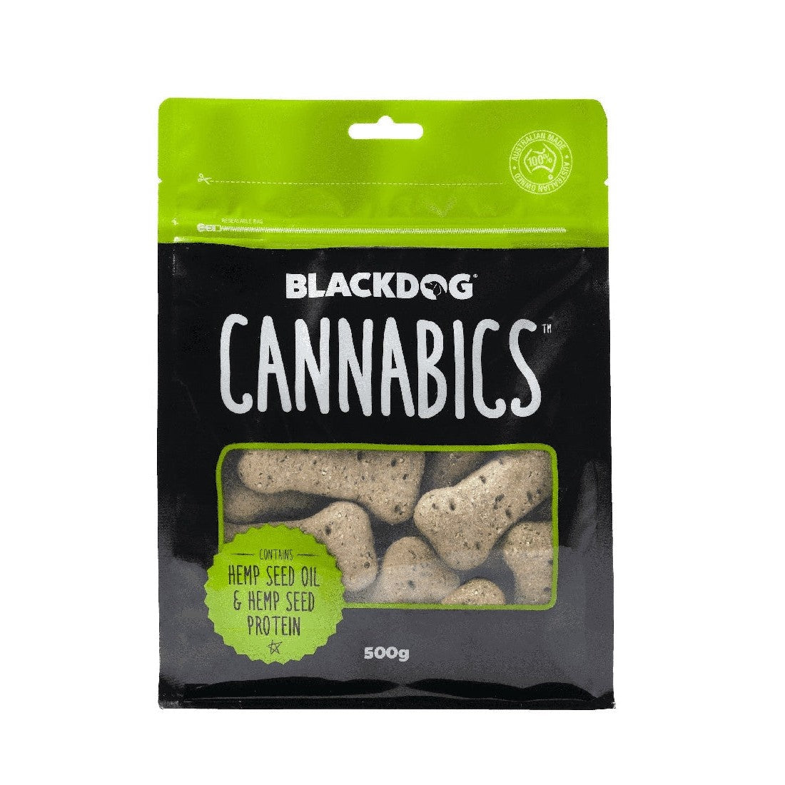 Blackdog Biscuits Cannabics 500gm-Ascot Saddlery-The Equestrian
