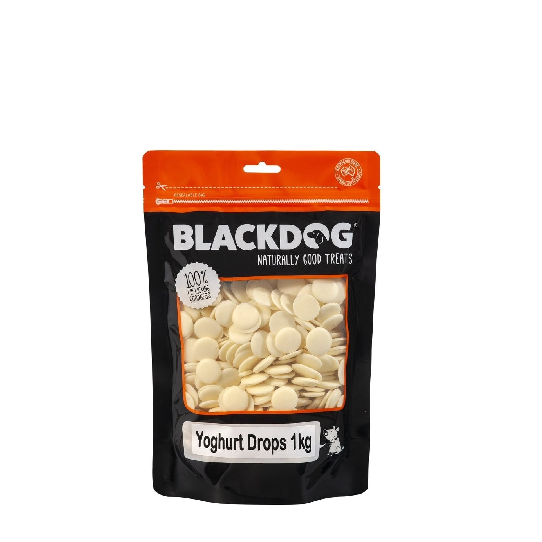 Blackdog Yoghurt Drops 1kg-Ascot Saddlery-The Equestrian