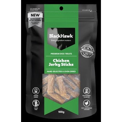 Blackhawk Dog Treat Chicken Sticks 100gm-Ascot Saddlery-The Equestrian