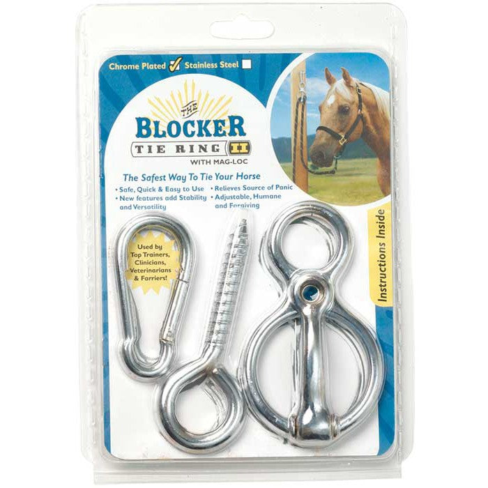 Blocker Tie Ring-Ascot Saddlery-The Equestrian
