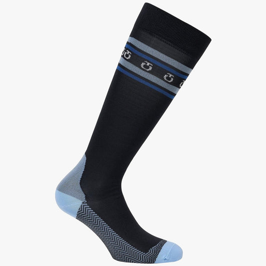 Cavalleria Toscana CT Lightweight Stripe Sock-Trailrace Equestrian Outfitters-The Equestrian