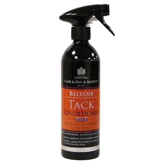 Leather Tack Conditioner Step 2 Spray Cdm Belvoir Tack 500ml-Ascot Saddlery-The Equestrian