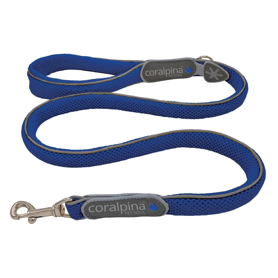 Coralpina Dog Leash Cinquetorri Electric Blue-Ascot Saddlery-The Equestrian