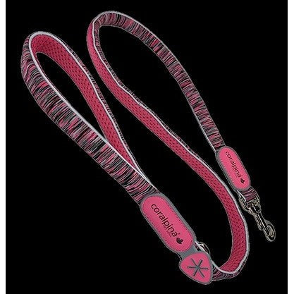 Coralpina Dog Leash Powermix Pink Melange-Ascot Saddlery-The Equestrian