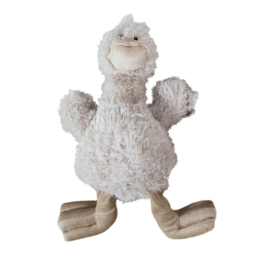 Cuddlies Dog Toy Fluffy Duck-Ascot Saddlery-The Equestrian