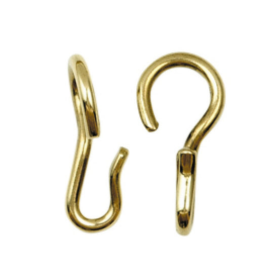 Curb Chain Hooks Gold Medal-Ascot Saddlery-The Equestrian