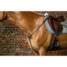 Dy'on D Collection Brown Breastplate-Little Equine Co-The Equestrian