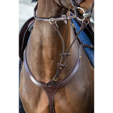 Dy'on D Collection Elastic Running Martingale Attachment Full Brown-Little Equine Co-The Equestrian