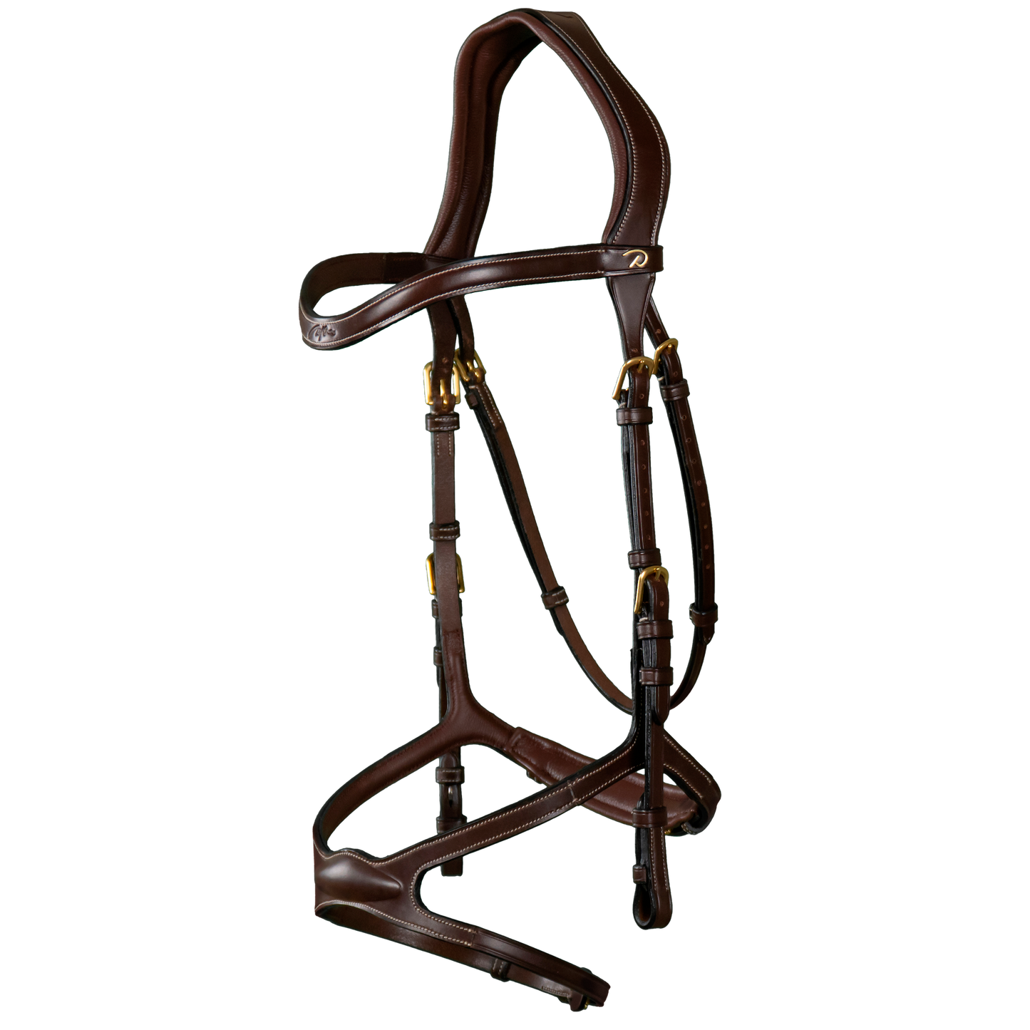 Dy'on X-Fit Bridle Brown Full D Collection-Little Equine Co-The Equestrian