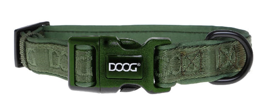 Doog Dog Collar Neosport Neoprene Green-Ascot Saddlery-The Equestrian