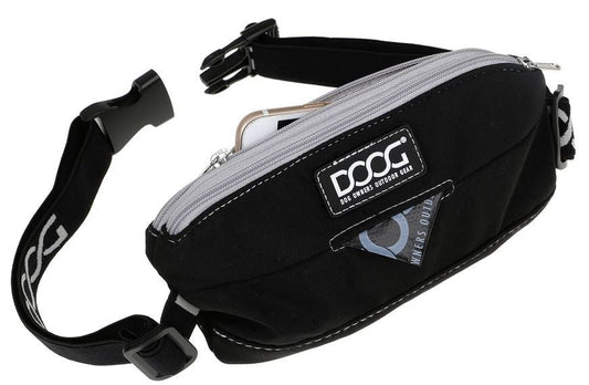 Doog Walkie Belt Black Mini-Ascot Saddlery-The Equestrian