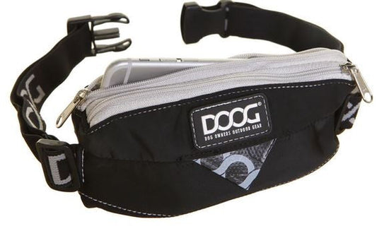Doog Walkie Belt Stretch Black Mini-Ascot Saddlery-The Equestrian