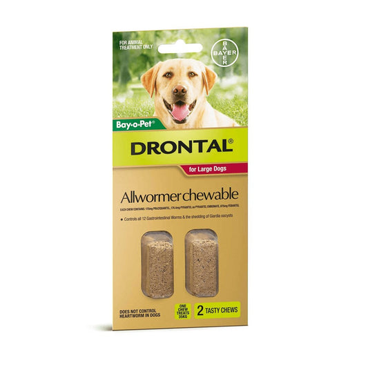 Drontal Chew 35kg 2 Pack-Ascot Saddlery-The Equestrian
