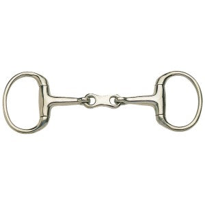 Eggbutt Snaffle French Mouth Stainless Steel-Ascot Saddlery-The Equestrian