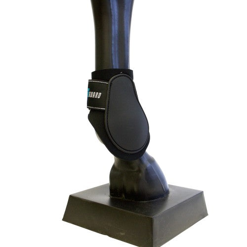 Equiguard Fetlock Hind Boots Black-Ascot Saddlery-The Equestrian