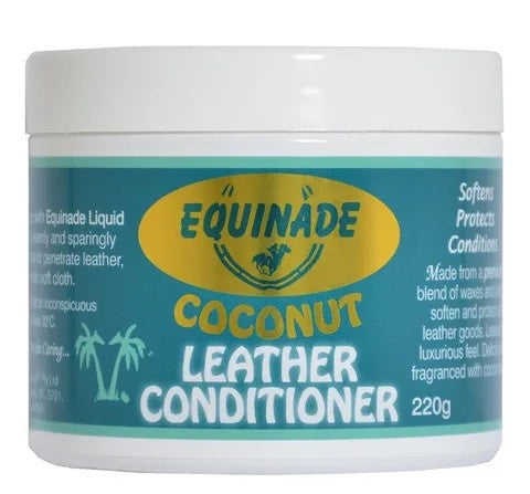 Leather Conditioner Coconut Equinade 220gm-Ascot Saddlery-The Equestrian