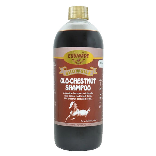 Shampoo Equinade Glo Chestnut 1litre-Ascot Saddlery-The Equestrian