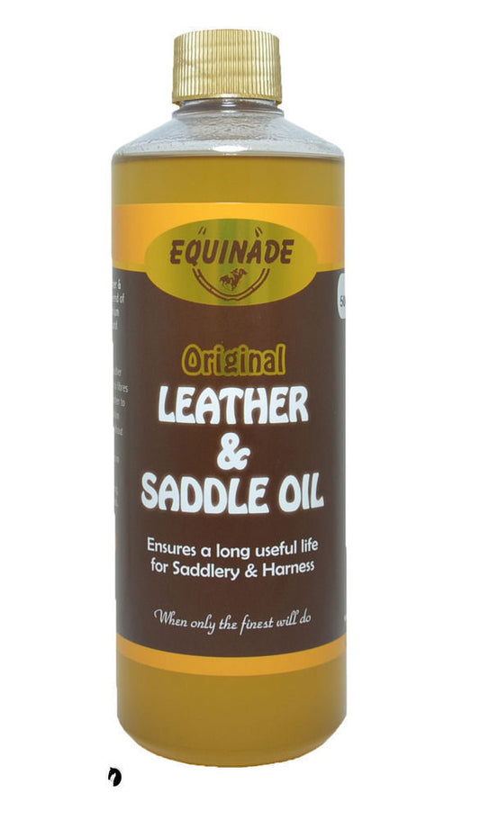 Leather Oil Equinade 500ml-Ascot Saddlery-The Equestrian