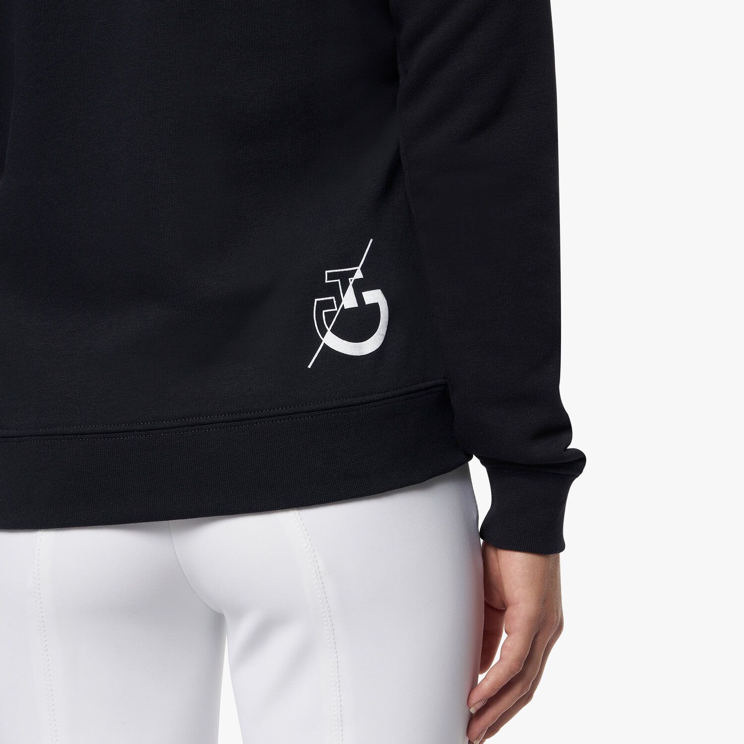 Cavalleria Toscana CT Team Daytona Hoodie - Girls-Trailrace Equestrian Outfitters-The Equestrian